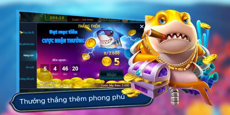 Các chương trình hấp dẫn dành cho người chơi