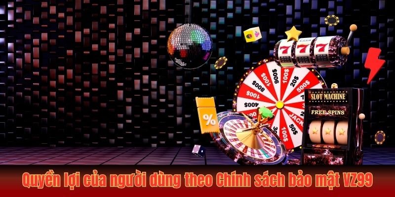Quyền lợi của người dùng theo chính sách bảo mật VZ99