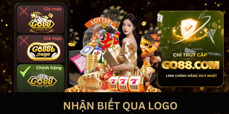 Nhận biết đúng Mainsite thông qua logo thương hiệu